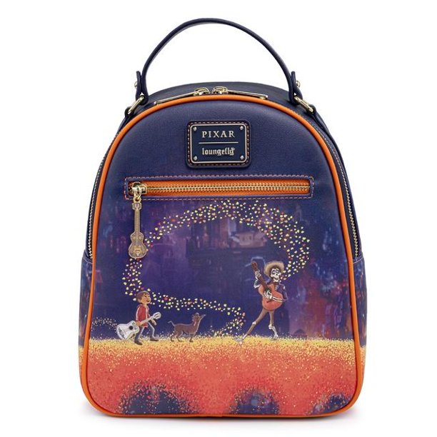 disney pixar coco loungefly mini backpack Loungefly Disney Pixar Coco Marigold bridge mini backpack