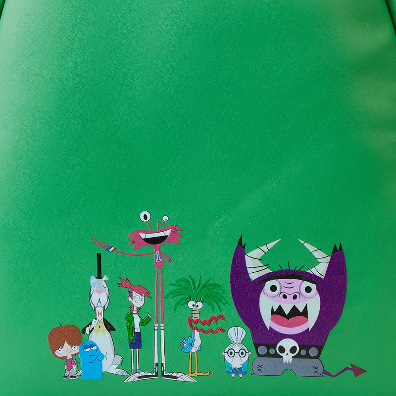 LOUNGEFLY CARTOON NETWORK FOSTERS HOME FOR IMAGINARY FRIENDS HOUSE MINI BACKPACK( July Preorder)