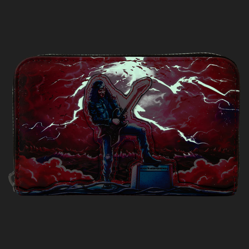 LOUNGEFLY NETFLIX STRANGER THINGS EDDIE TRIBUTE ZIP AROUND WALLET (August Preorder)