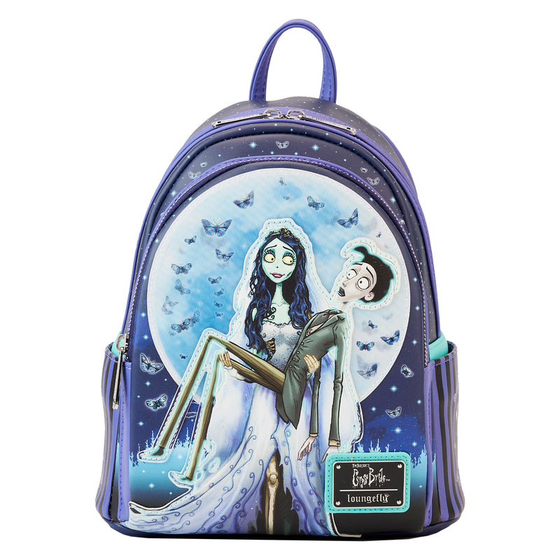 LOUNGEFLY WB CORPSE BRIDE MOON MINI BACKPACK (August Preorder)