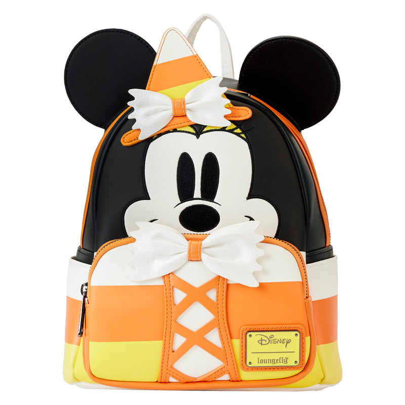 DISNEY CANDY CORN MINNIE COSPLAY MINI BACKPACK Loungefly (August Preorder)