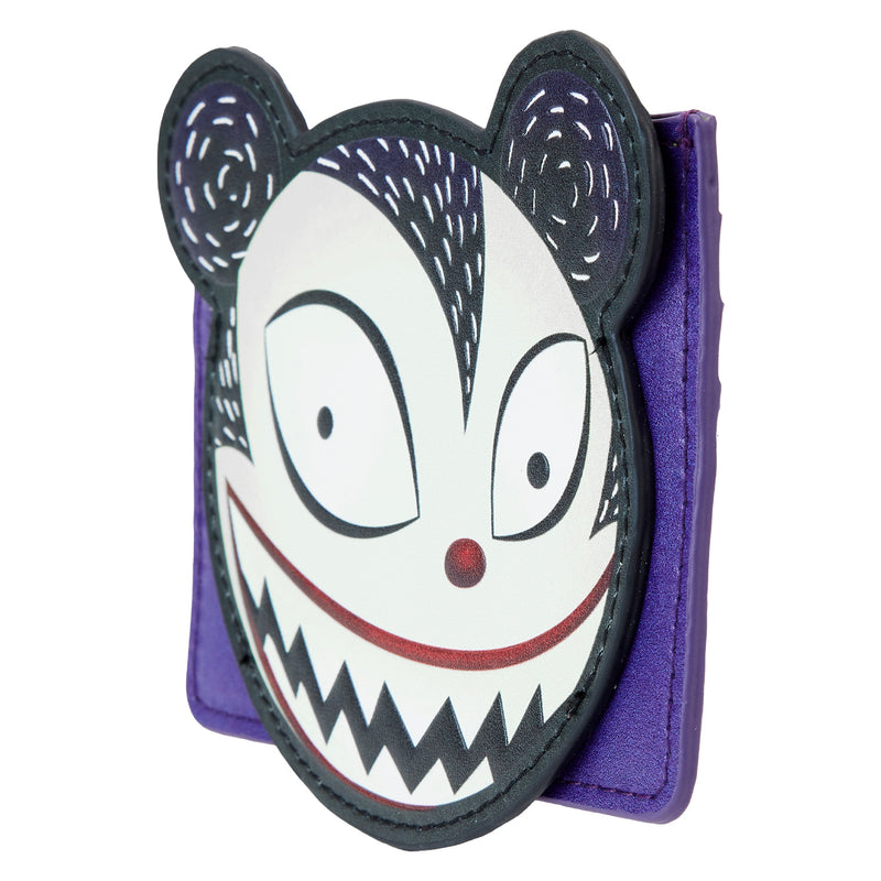 LOUNGEFLY DISNEY NIGHTMARE BEFORE CHRISTMAS SCARY TEDDY CARDHOLDER(August Preorder)