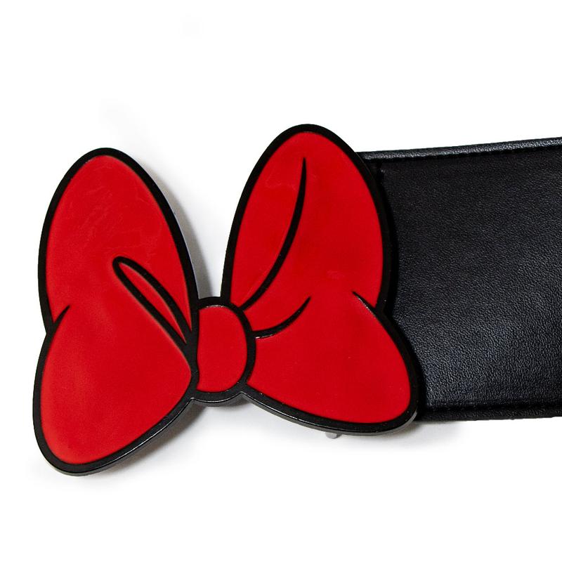 MINNIE MOUSE RED BOW CAST BUCKLE - Spell Boutique 