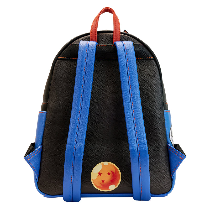 LOUNGEFLY DRAGON BALL Z TRIPLE POCKET BACKPACK
