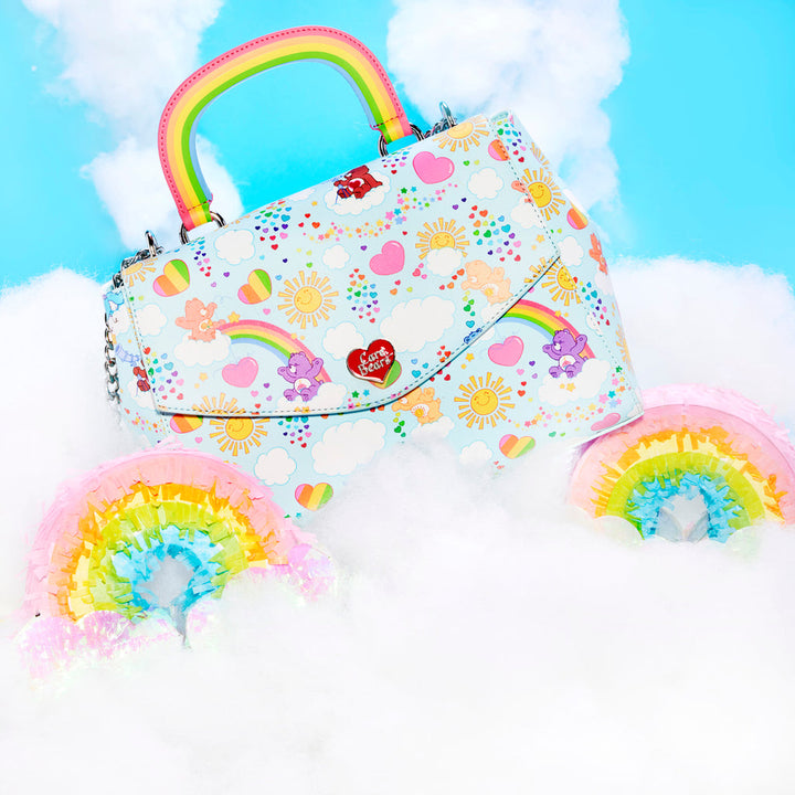 Loungefly Care store Bears Rainbow Handle Crossbody Bag