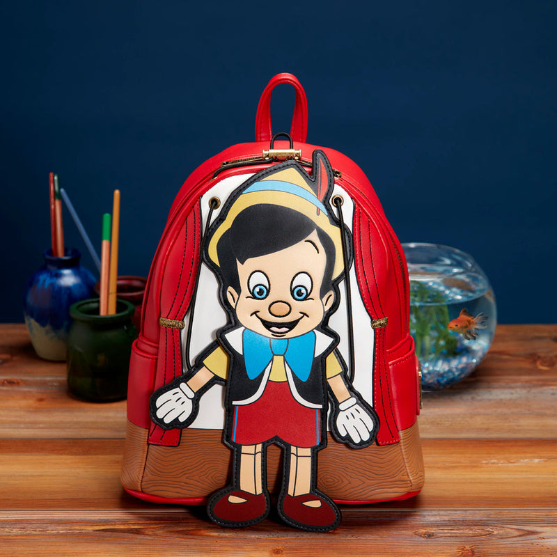 Loungefly Disney Pinocchio marionette mini backpack