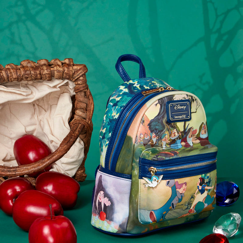 Loungefly Disney snow white scenes mini backpack