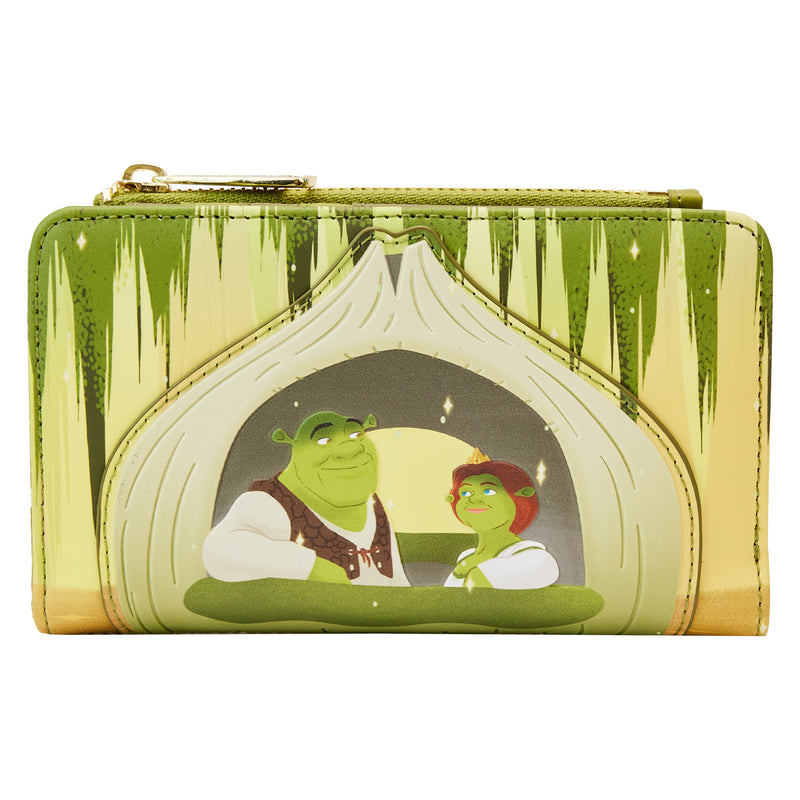 LOUNGEFLY DREAMWORKS SHREK HAPPILY EVER AFTER FLAP WALLET (Mid March)
