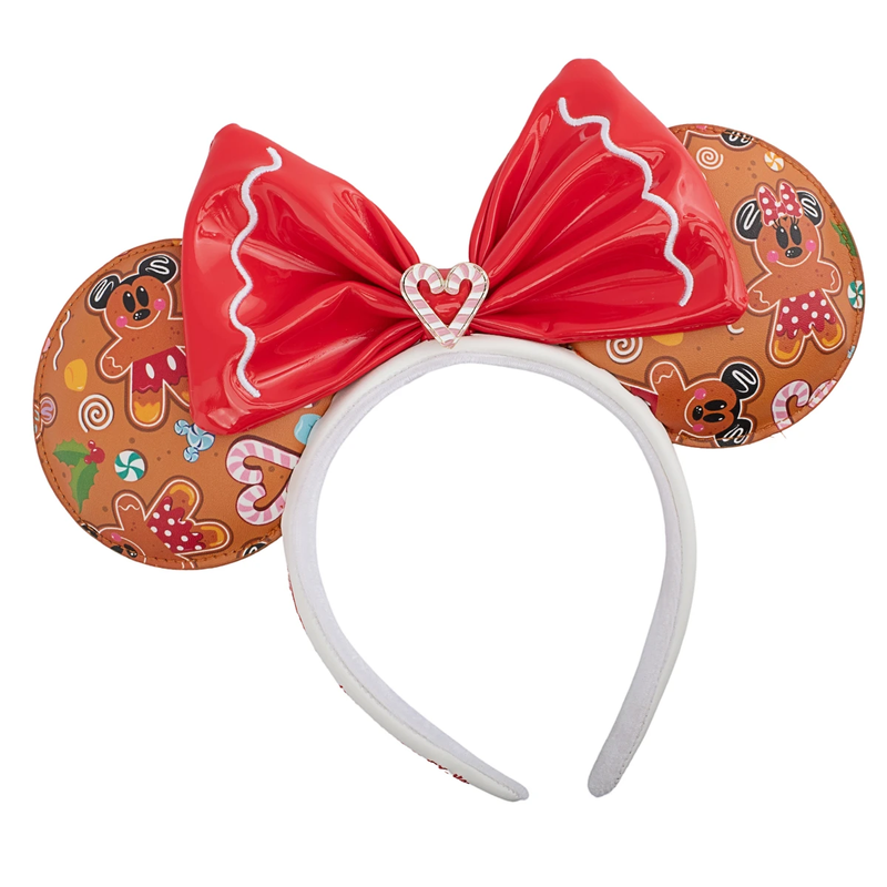 Loungefly Disney Ginger Bread AOP Mini Backpack Headband Set