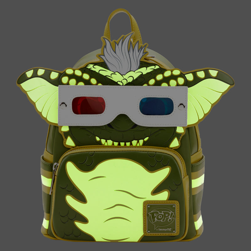 POP BY LOUNGEFLY GREMLINS STRIPE COSPLAY MINI BACKPACK WITH REMOVEABLE 3D GLASSES