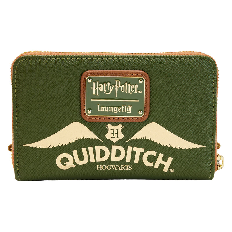 LOUNGEFLY HARRY POTTER GOLDEN SNITCH ZIP AROUND WALLET