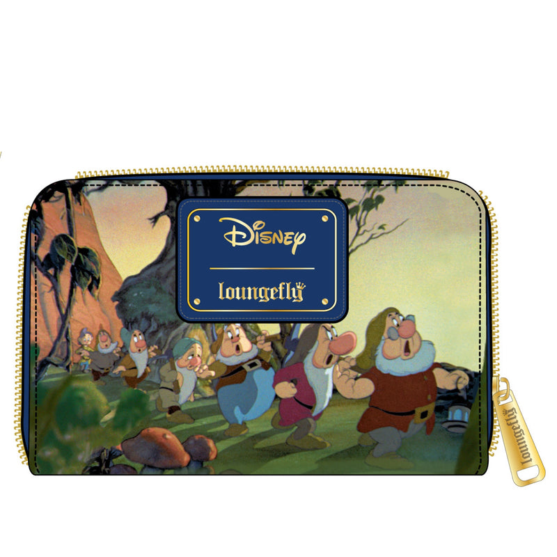 Loungefly Disney snow white scenes zip around wallet