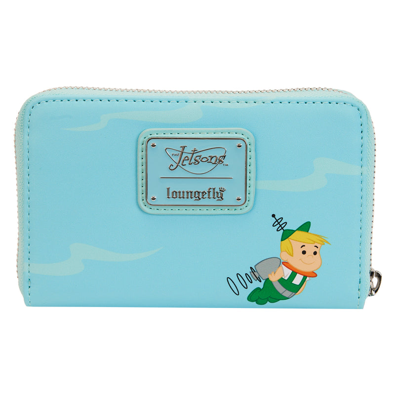LOUNGEFLY WARNER BROTHERS THE JETSONS SPACESHIP ZIP AROUND WALLET