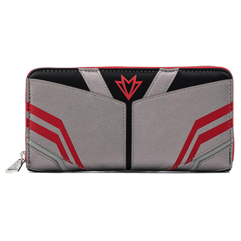 LOUNGEFLY MARVEL FALCON COSPLAY ZIP AROUND WALLET