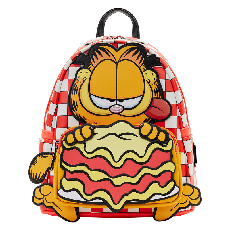 Loungefly Nickelodeon Garfield Loves Lasagna Mini Backpack