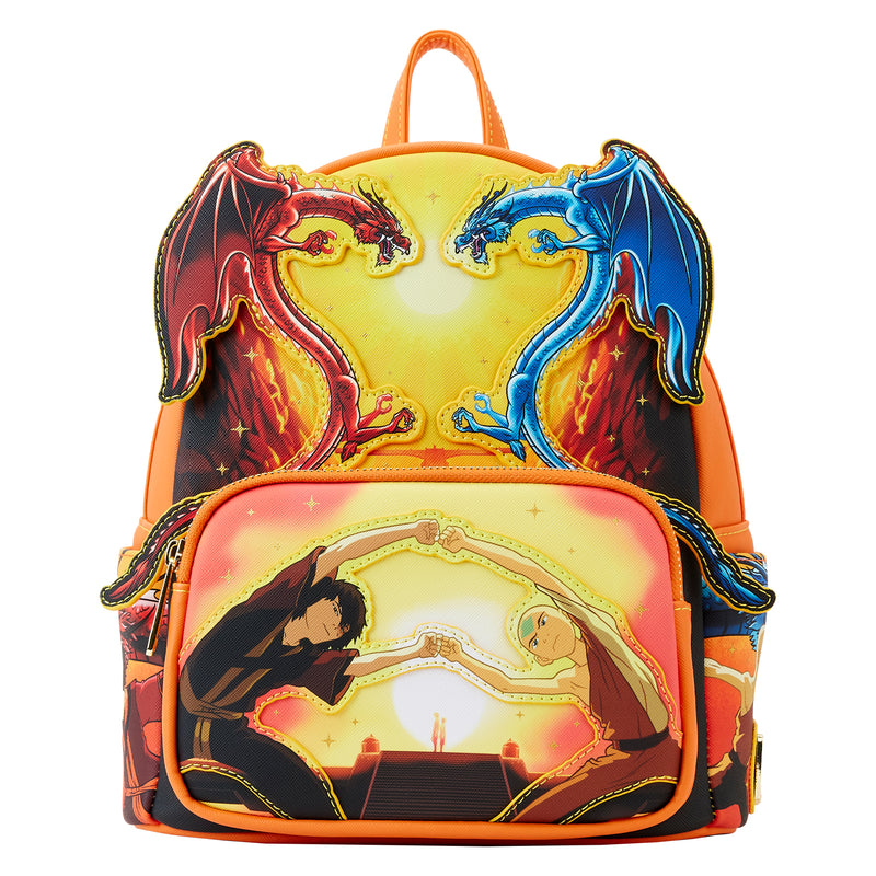 LOUNGEFLY NICKELODEON AVATAR THE LAST AIRBENDER THE FIRE DANCE MINI BACKPACK