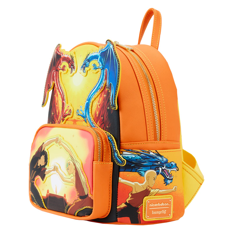 LOUNGEFLY NICKELODEON AVATAR THE LAST AIRBENDER THE FIRE DANCE MINI BACKPACK