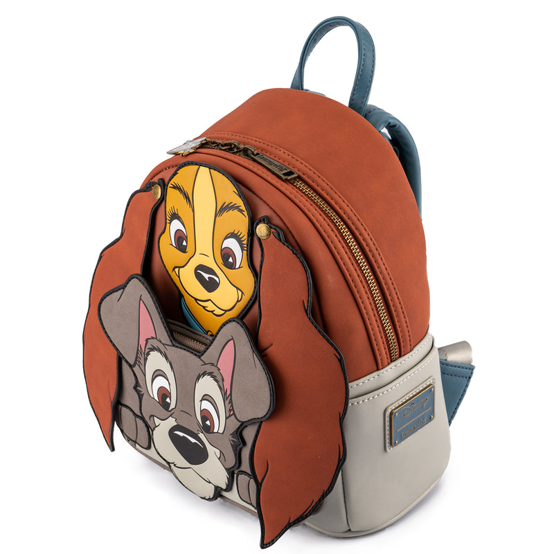 Loungefly Disney Lady And The Tramp Cosplay Mini Backpack
