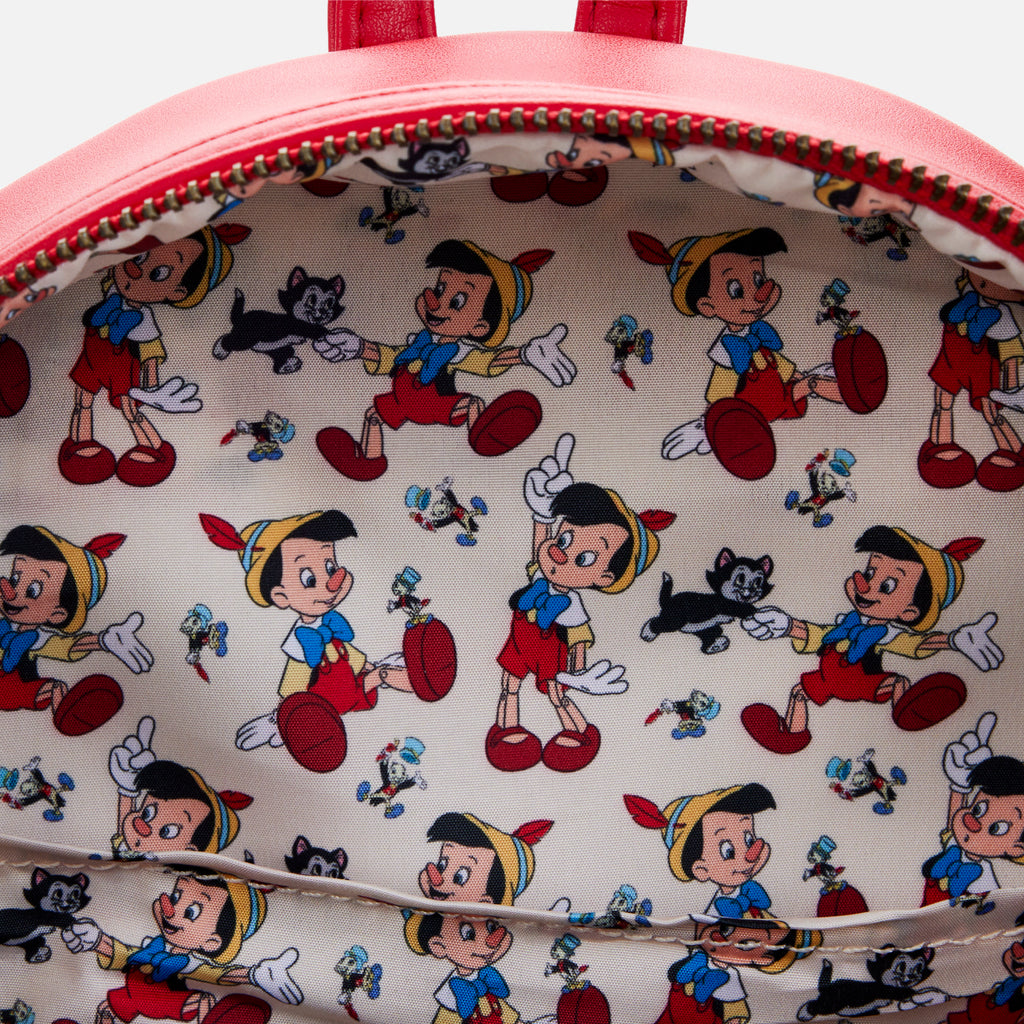 LOUNGEFLY DISNEY PINOCCHIO hotsell MARIONETTE MINI BACKPACK