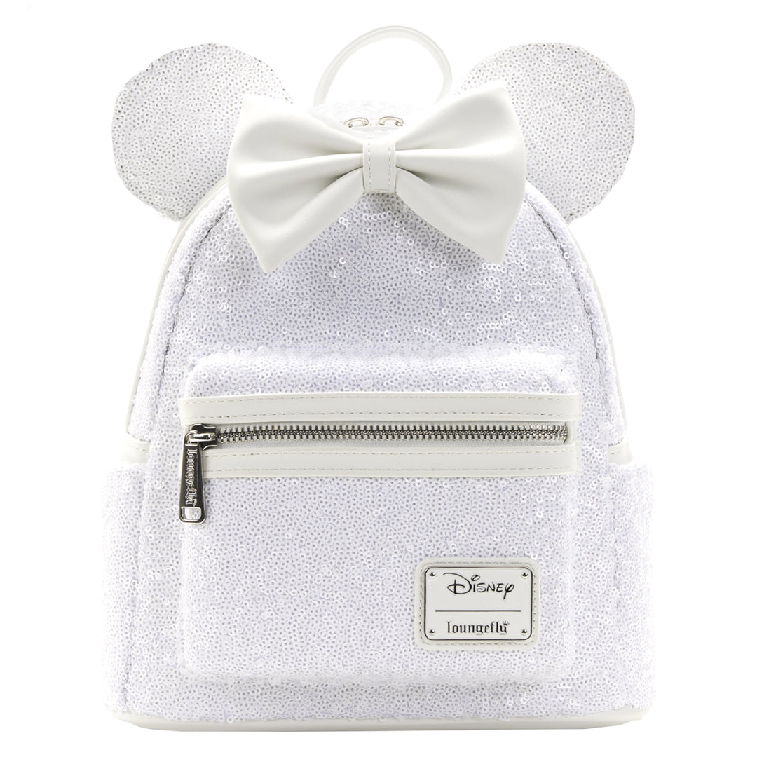 Disney Loungefly shops Wedding Sequined Backpack