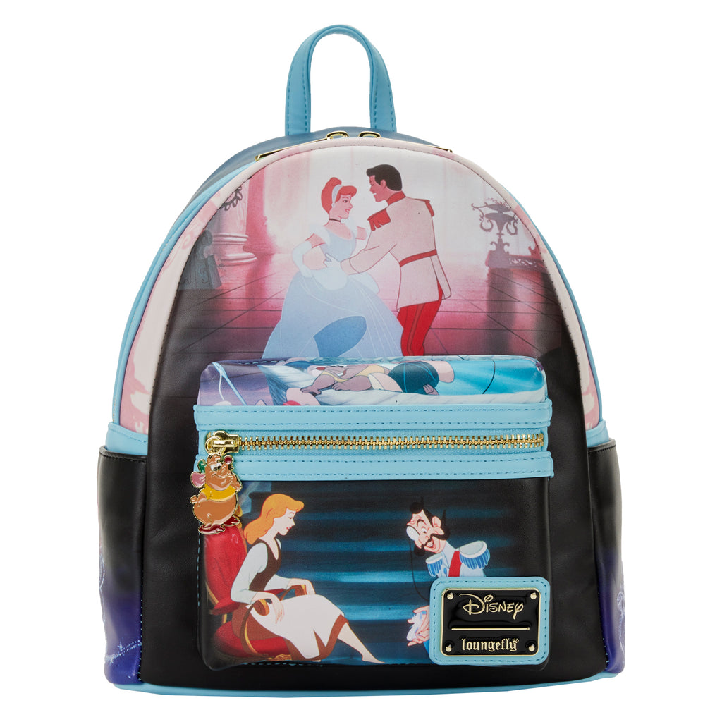 LOUNGEFLY DISNEY CINDERELLA PRINCESS SCENE MINI BACKPACK – Spell Boutique