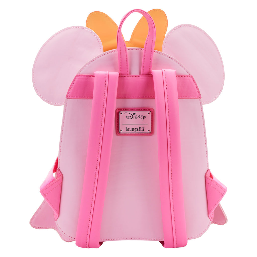 Glows!!! Loungefly disney ghost Minnie deals glow in the dark halloween backpack