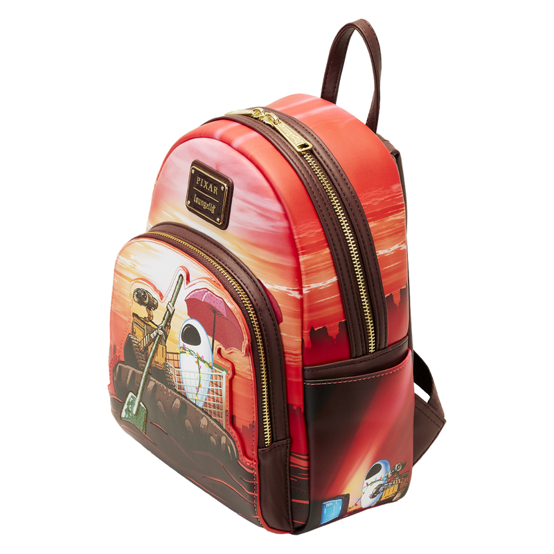 LOUNGEFLY PIXAR MOMENTS WALL E DATE NIGHT MINI BACKPACK (Mid March)