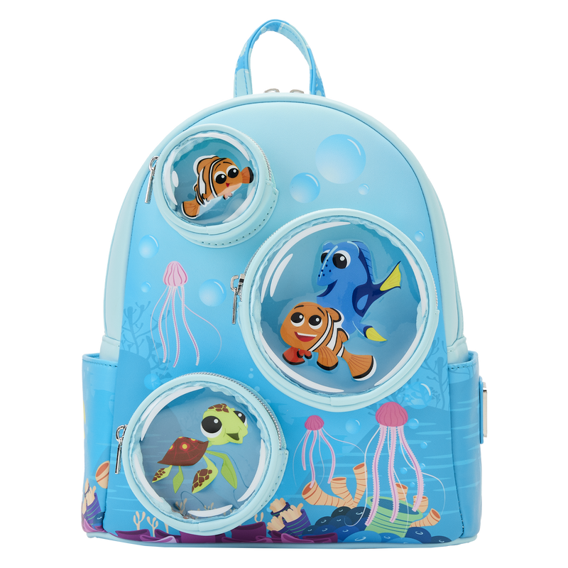 LOUNGEFLY DISNEY FINDING NEMO 20TH ANNIVERSARY BUBBLE POCKETS MINI BACKPACK (Mid March)