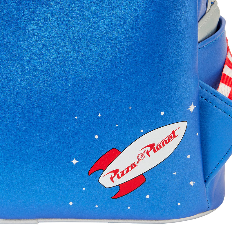 LOUNGEFLY PIXAR TOY STORY PIZZA PLANET SPACE ENTRY MINI BACKPACK