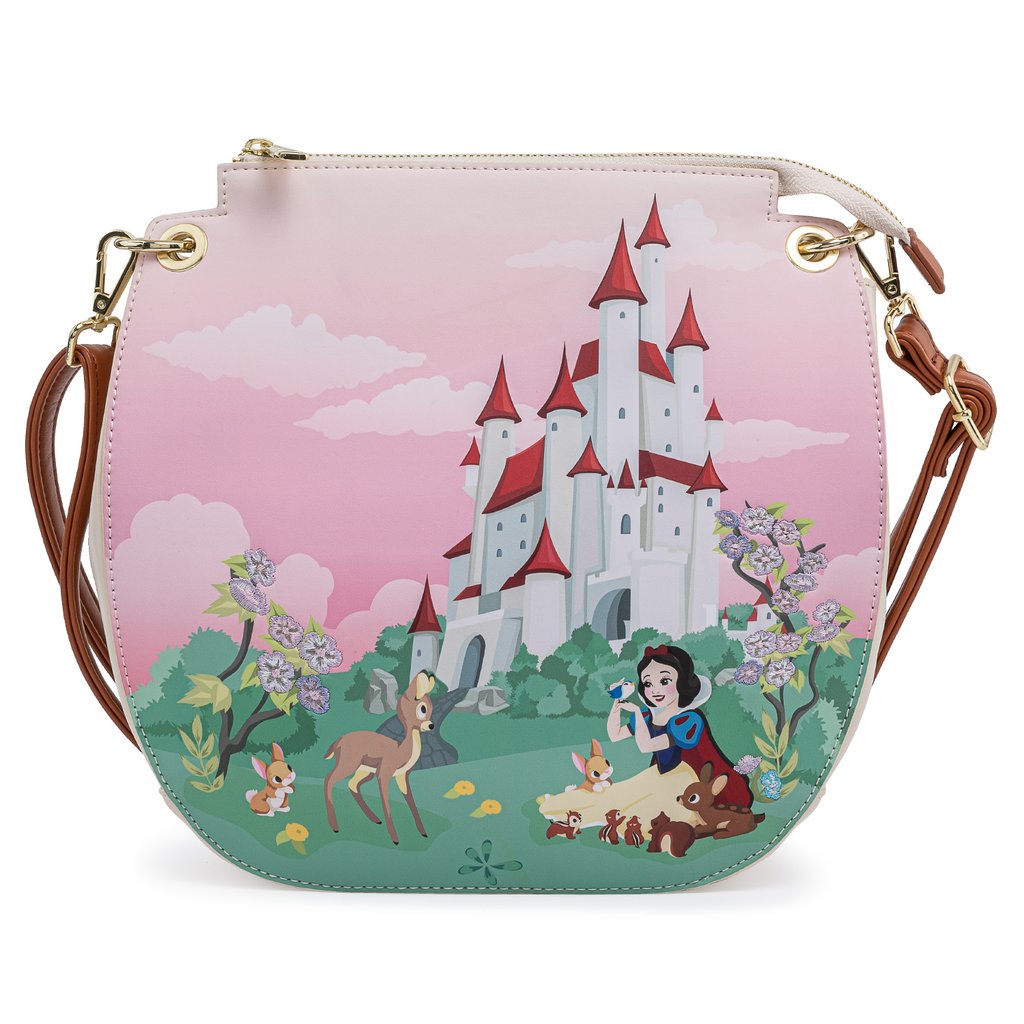 Loungefly Disney Snow white castle series crossbody bag – Spell