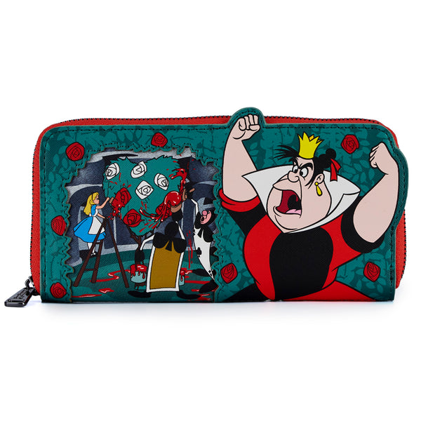 Loungefly Disney Villains Scene Series Queen of Hearts Mini Backpack