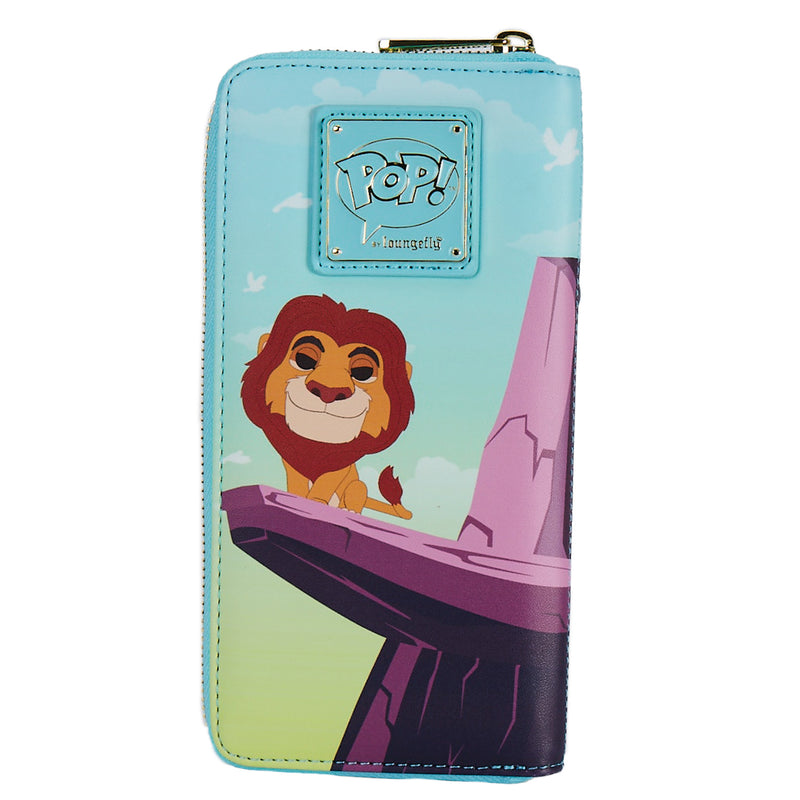 Pop by Loungefly Disney lion king pride rock zip around wallet
