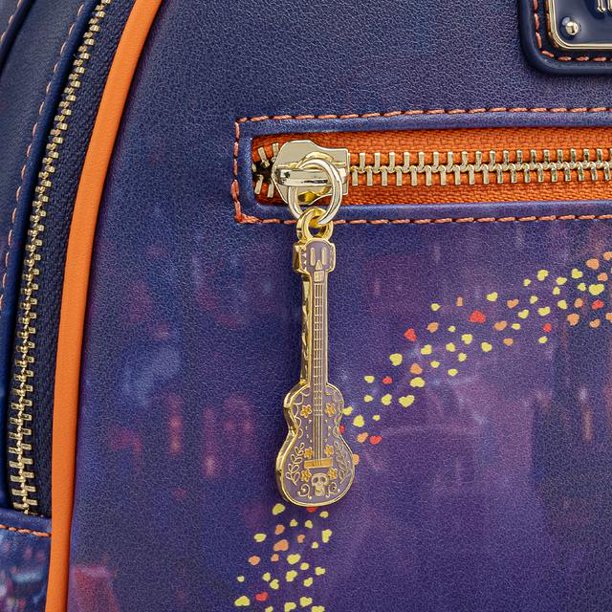 Coco Marigold Bridge Loungefly Mini Backpack Loungefly Disney Pixar Coco Marigold Bridge Mini Backpack | eBay main image 3