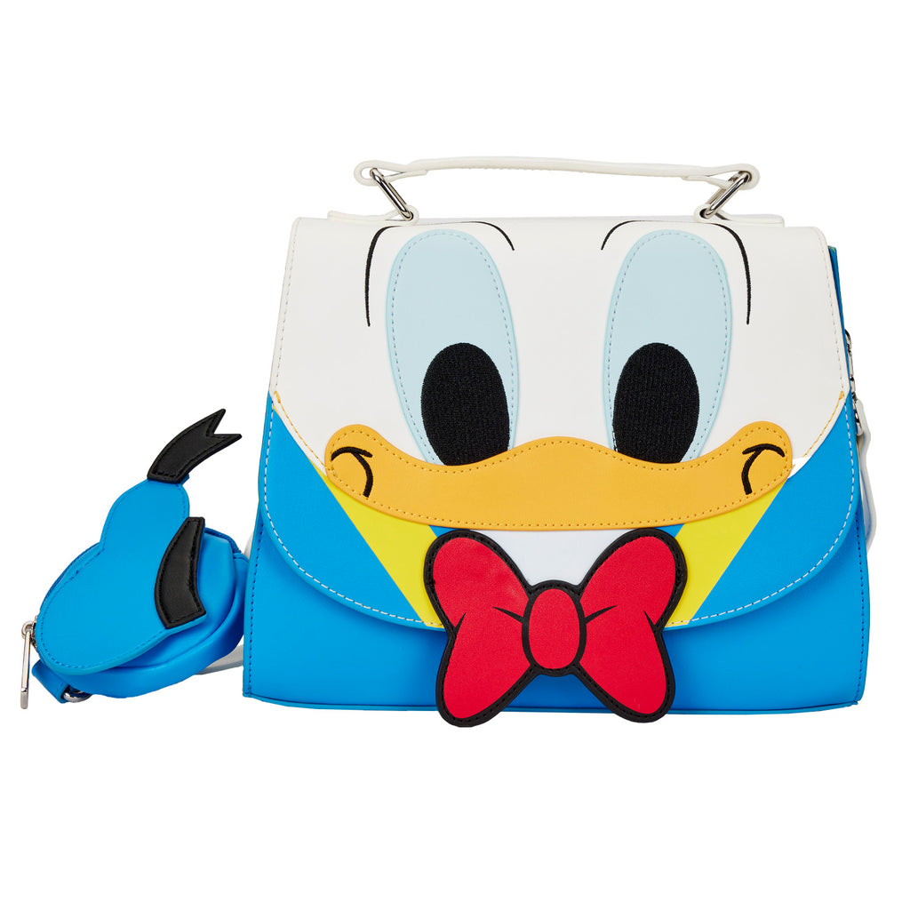 disney donald duck mini backpack Loungefly Disney Donald duck cosplay crossbody bag – Spell Boutique